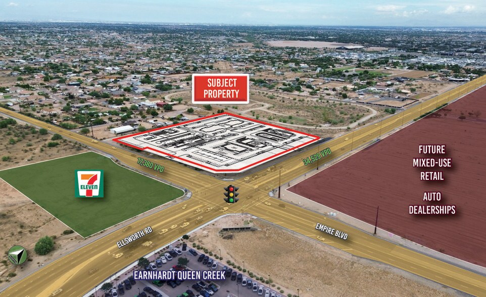 Primary Photo Of NWC Ellsworth Rd & Empire Blvd, Queen Creek Land For Sale