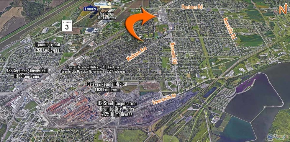 More Photos Of 3655 Nameoki Rd, Granite City Department Store For Lease