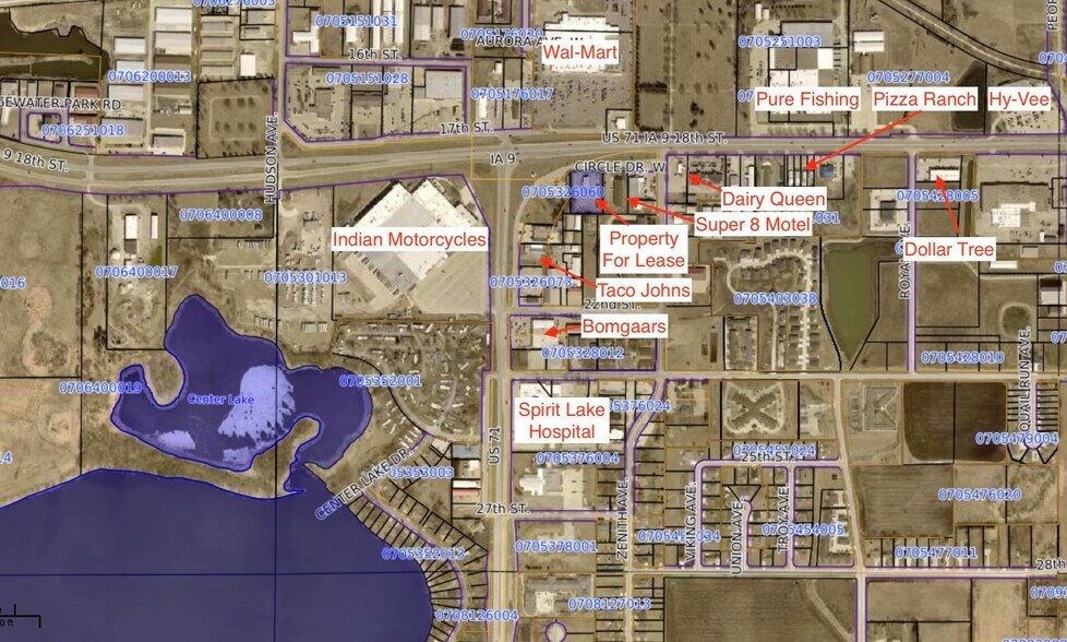 More Photos Of 2209 Circle Dr W, Spirit Lake Fast Food For Lease