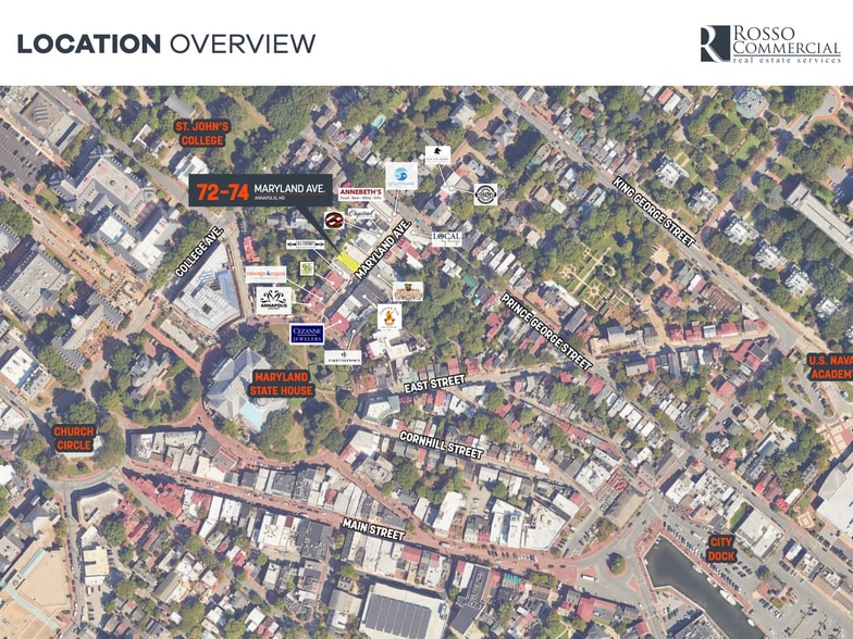 More Photos Of 72 Maryland Ave, Annapolis Storefront Retail Residential For Sale