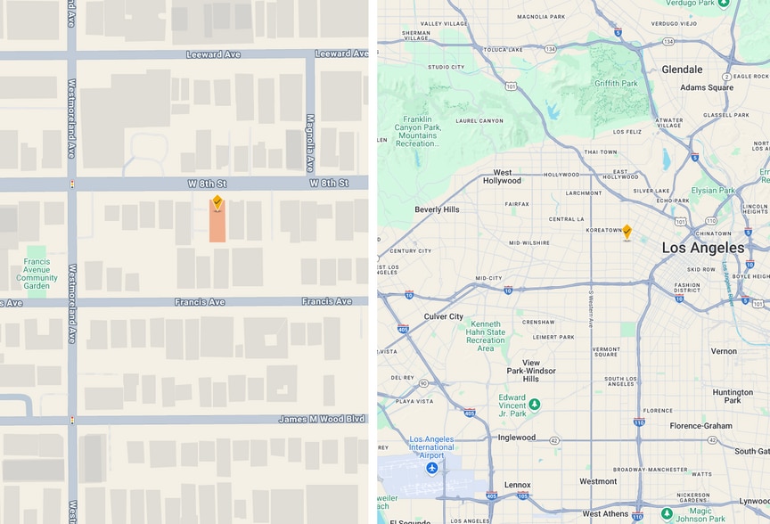 More Photos Of 2836 W 8th St, Los Angeles Office Residential For Sale