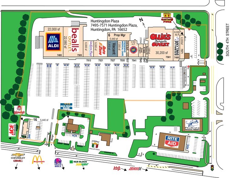 More Photos Of 11 Rt 22 Plz, Huntingdon Unknown For Lease