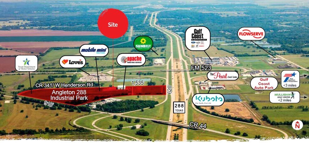 More Photos Of Highway 288, Angleton Land For Sale