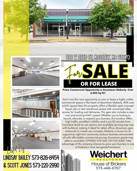 More Photos Of 500 W Reed St, Moberly Storefront For Sale