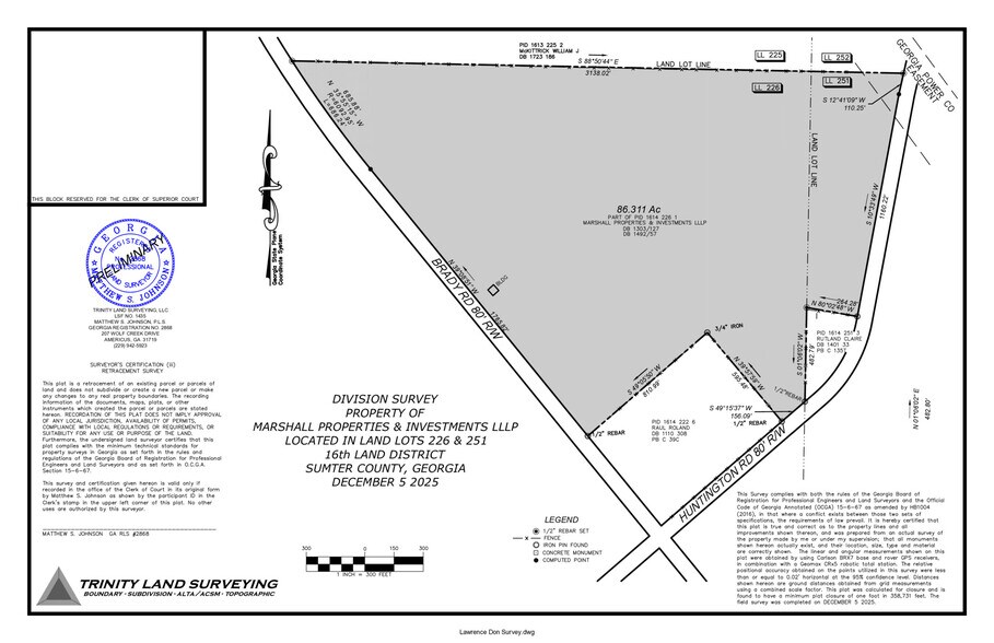 More Photos Of 1344 Brady Road, Americus Land For Sale