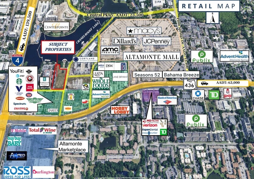 More Photos Of 300 Cranes Roost blvd, Altamonte Springs Land For Sale