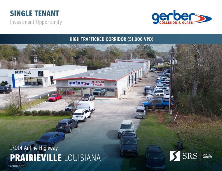 Primary Photo Of 17014 Airline Hwy, Prairieville Auto Repair For Sale