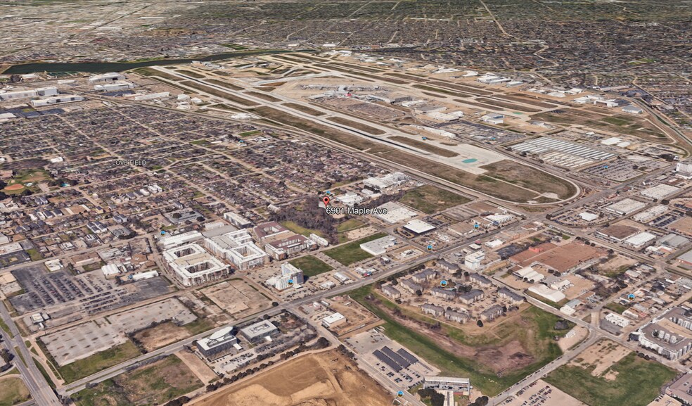 More Photos Of 6901 Maple Ave, Dallas Warehouse For Lease