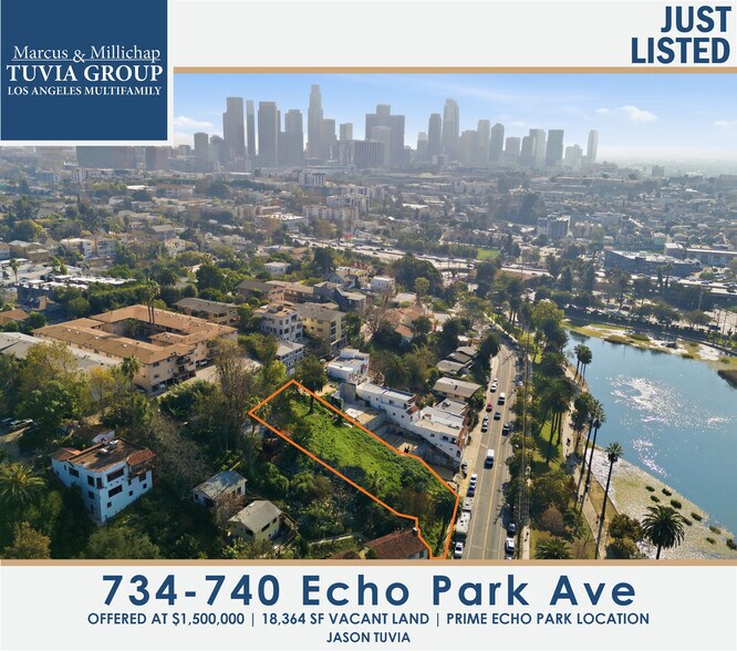 Primary Photo Of 734-40 Echo Park Ave, Los Angeles Land For Sale