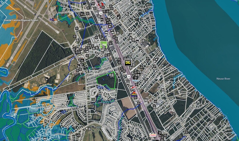 More Photos Of 521 W Grantham Rd, New Bern Land For Sale