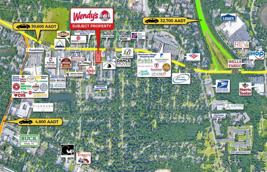 More Photos Of 343 Folly Rd, Charleston Fast Food For Sale