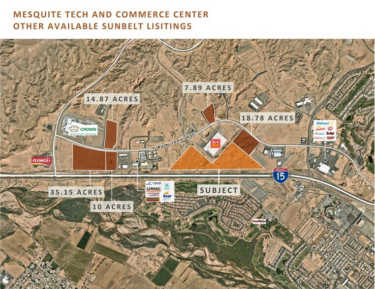 More Photos Of Pioneer Boulevard, Mesquite Land For Sale