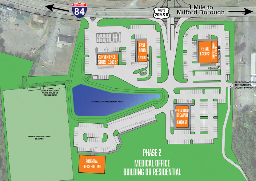 Primary Photo Of Route 6 & 209, Milford Land For Lease