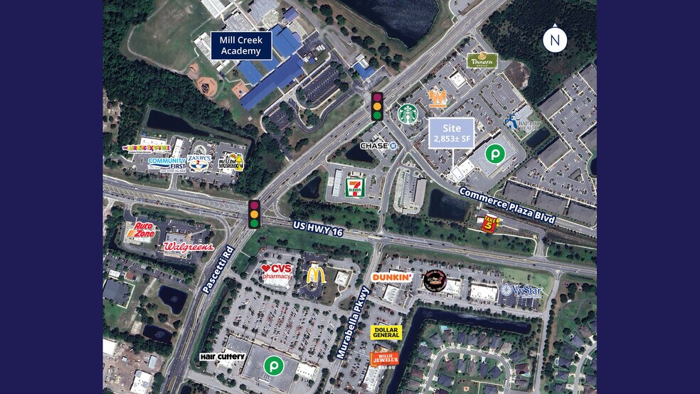 More Photos Of 150-170 Village Commons Dr, Saint Augustine Supermarket For Lease