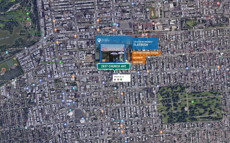 More Photos Of 2837 Church Ave, Brooklyn Storefront Retail Residential For Lease