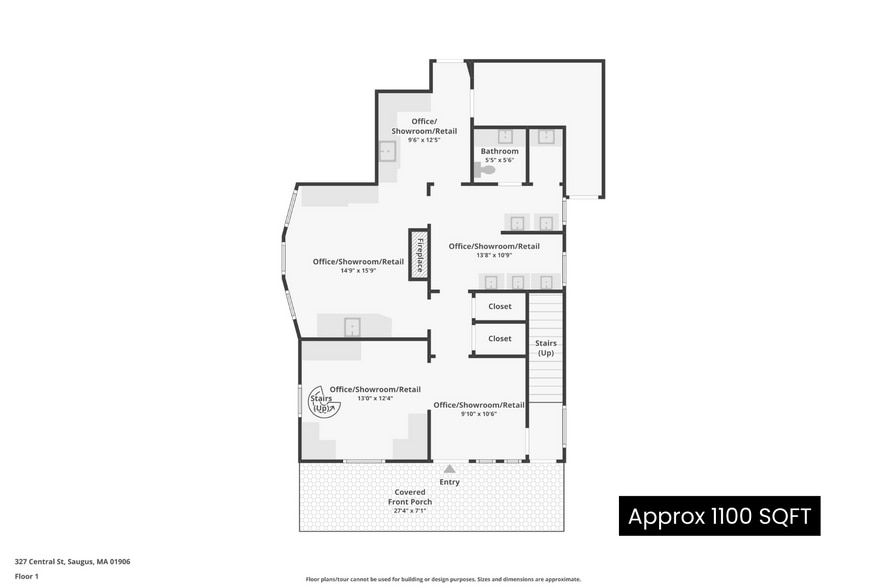 More Photos Of 327 Central St, Saugus Office For Sale