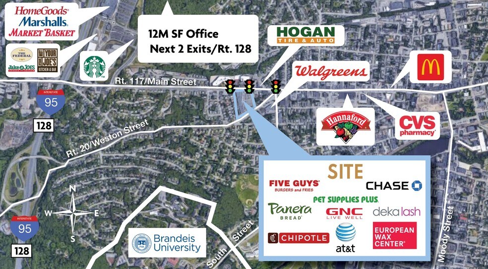 More Photos Of 1006-1036 Main St, Waltham Unknown For Lease