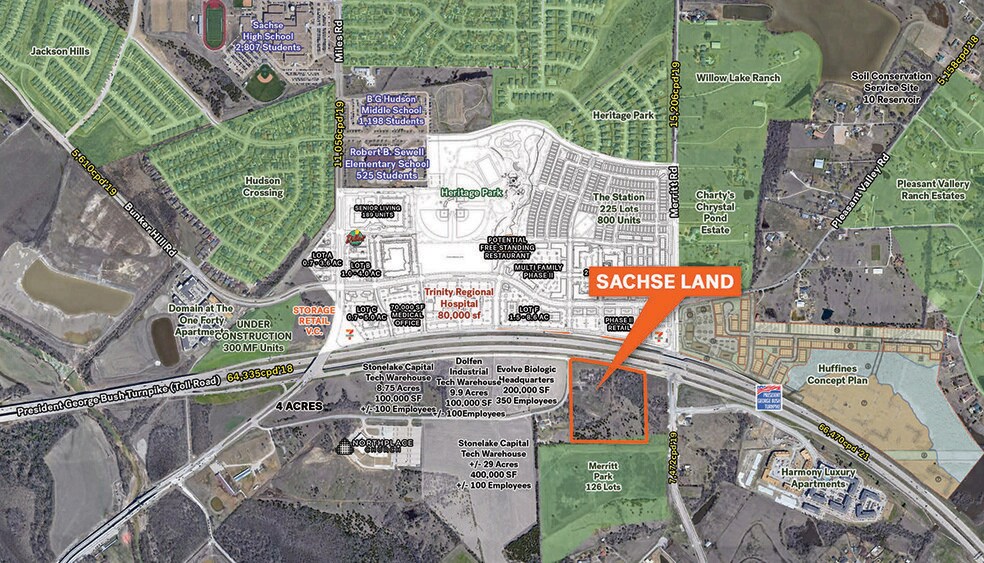 Primary Photo Of 3001 Merritt Rd, Sachse Land For Sale