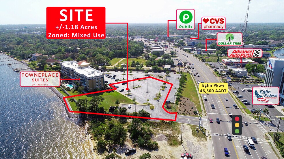 More Photos Of 843 Eglin Pky, Fort Walton Beach Land For Sale