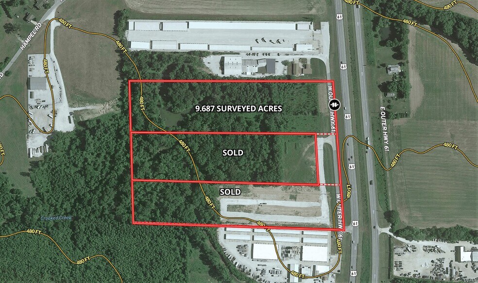 Primary Photo Of W Outer 61, Moscow Mills Land For Sale