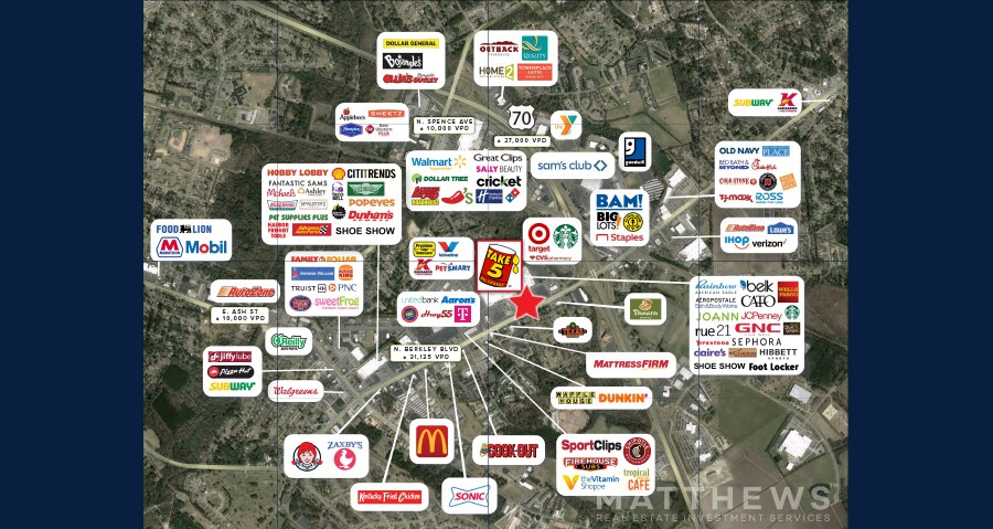 More Photos Of 606 N Berkeley Blvd, Goldsboro Auto Repair For Sale