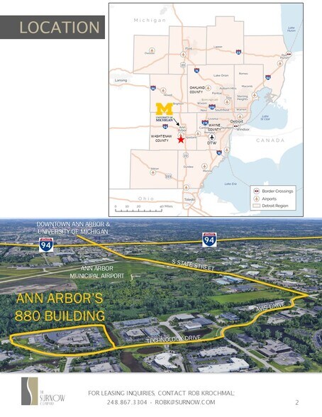 More Photos Of 880 Technology Dr, Ann Arbor Light Distribution For Lease