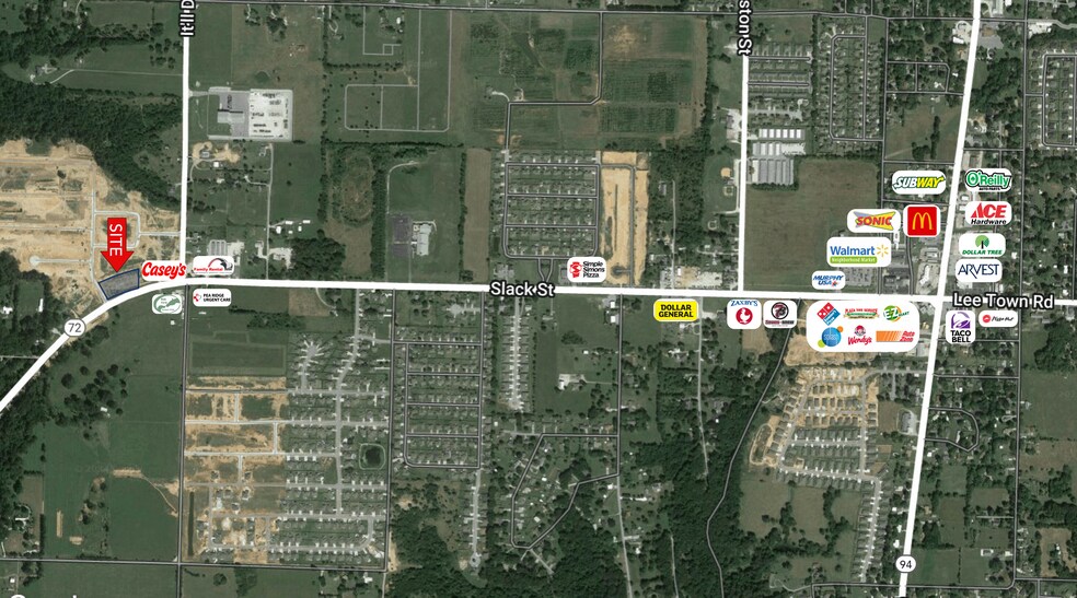 More Photos Of 0 Hwy 72, Pea Ridge Land For Sale