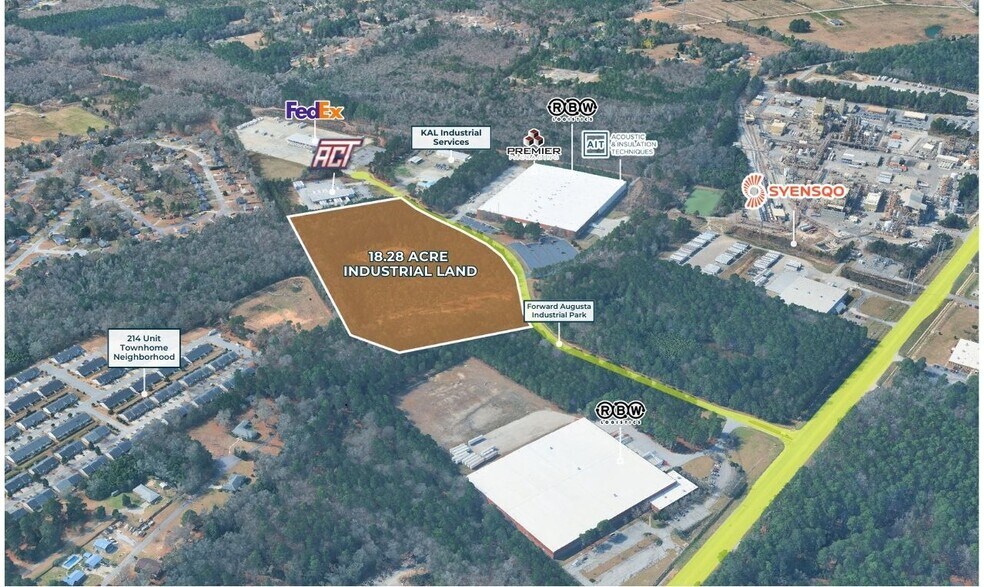 More Photos Of 2041 Forward Augusta Dr, Augusta Land For Lease