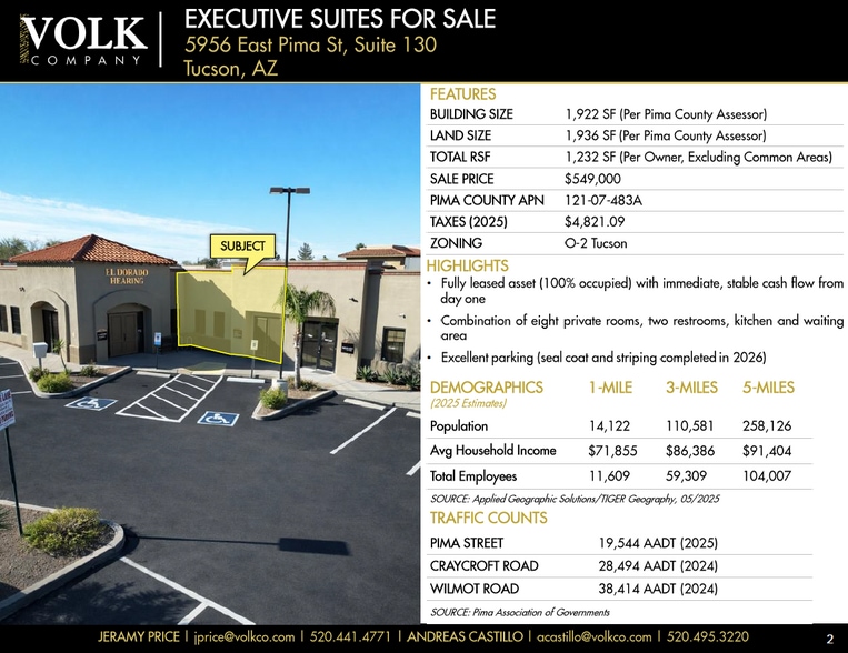 More Photos Of 5956 E Pima St, Tucson Medical For Sale