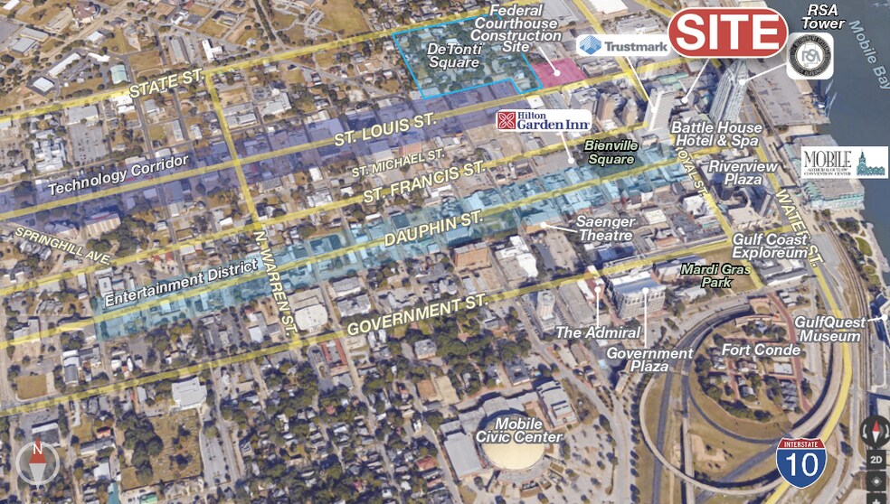 More Photos Of 67 St. Michael St, Mobile Warehouse For Sale