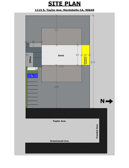 More Photos Of 1115 S Taylor Ave, Montebello Truck Terminal For Lease