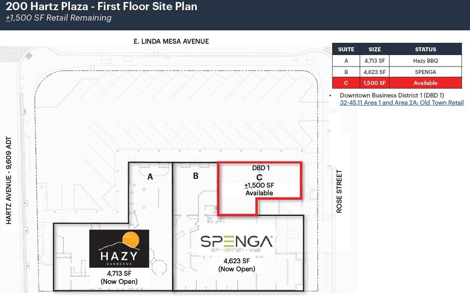More Photos Of 200 Hartz Ave, Danville Freestanding For Lease