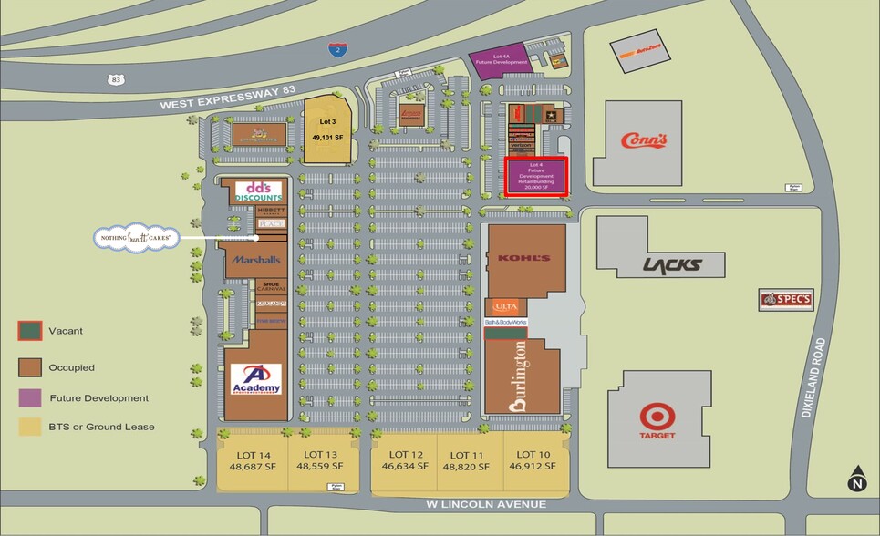 Primary Photo Of Harlingen Corners Shopping Center - In-Line Future Dev, Harlingen Land For Lease