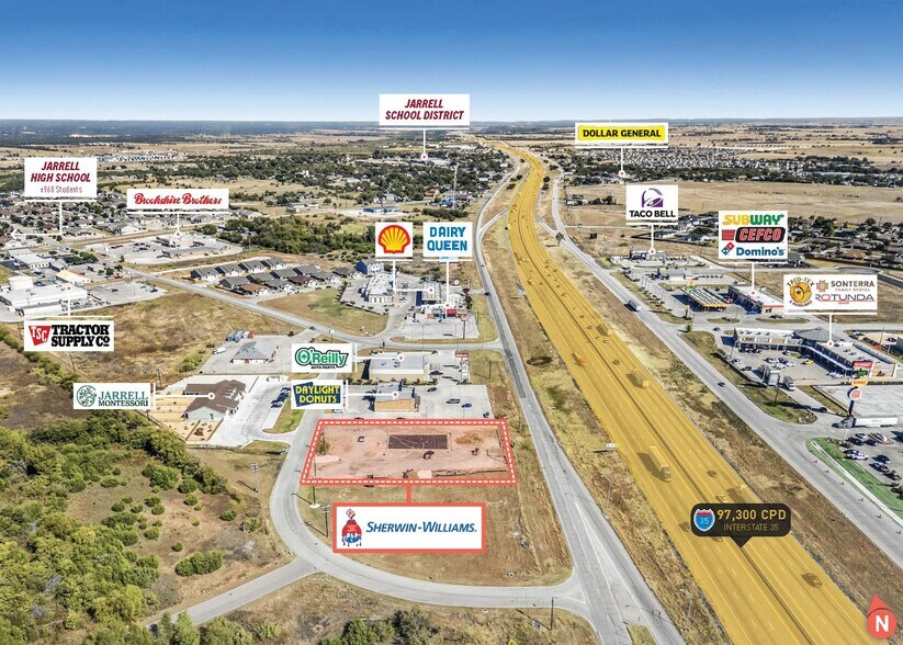 More Photos Of 547 Town Center Blvd, Jarrell Freestanding For Sale