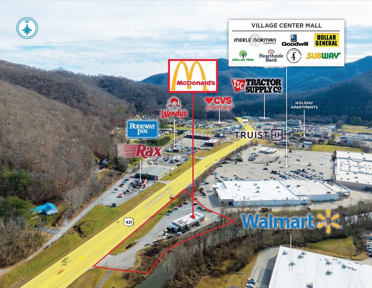 More Photos Of 2501 S Us Highway 421, Harlan Fast Food For Sale