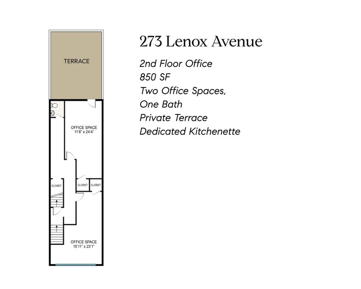 More Photos Of 273 Lenox Ave, New York Storefront Retail Office For Lease