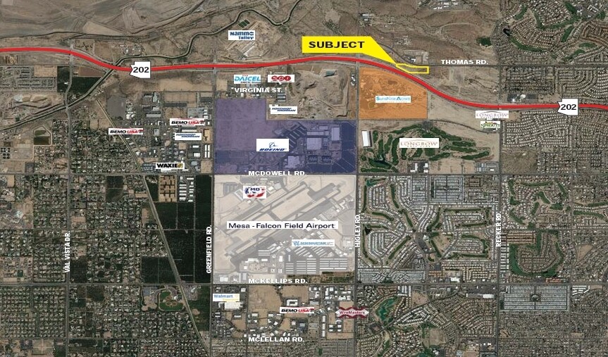 More Photos Of SWC Thomas Rd & 56th St, Mesa Land For Sale