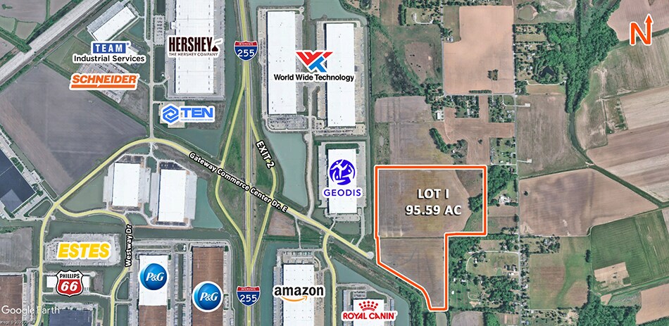 Primary Photo Of Gateway Commerce Center Dr E, Edwardsville Land For Sale