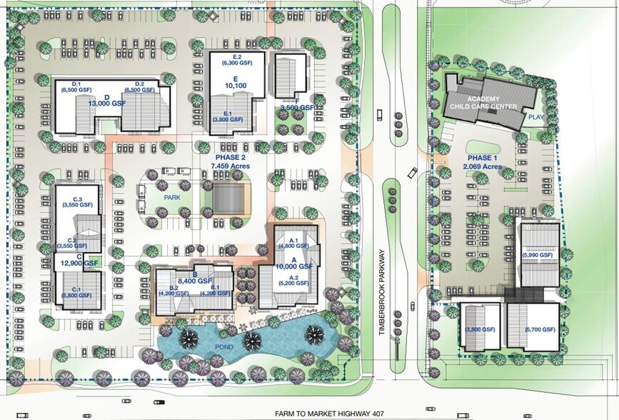 More Photos Of NWC FM 407 & Timberbrook Pky, Justin General Retail For Lease