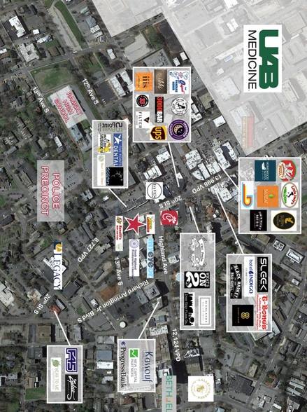 More Photos Of 2001-2011 Highland Ave S, Birmingham Storefront For Lease