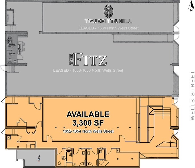 More Photos Of 1650-1660 N Wells St, Chicago General Retail For Sale
