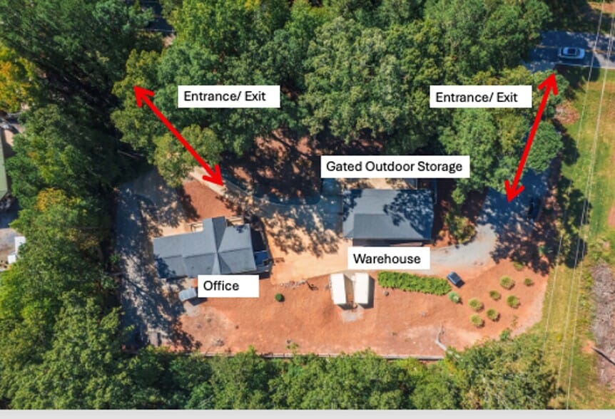 Primary Photo Of 2627 Holly St, Holly Springs Office Residential For Sale