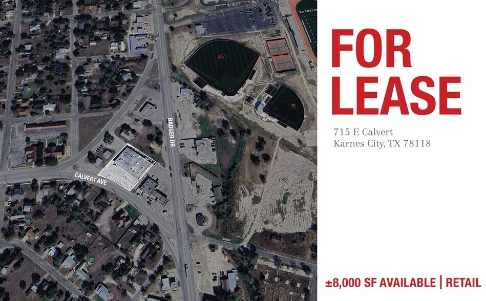 Primary Photo Of 715 E Calvert Ave, Karnes City General Retail For Lease