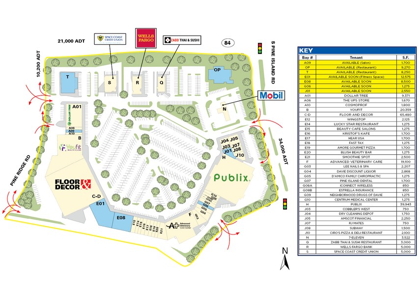 More Photos Of 8800-8990 W State Road 84, Davie Storefront For Lease