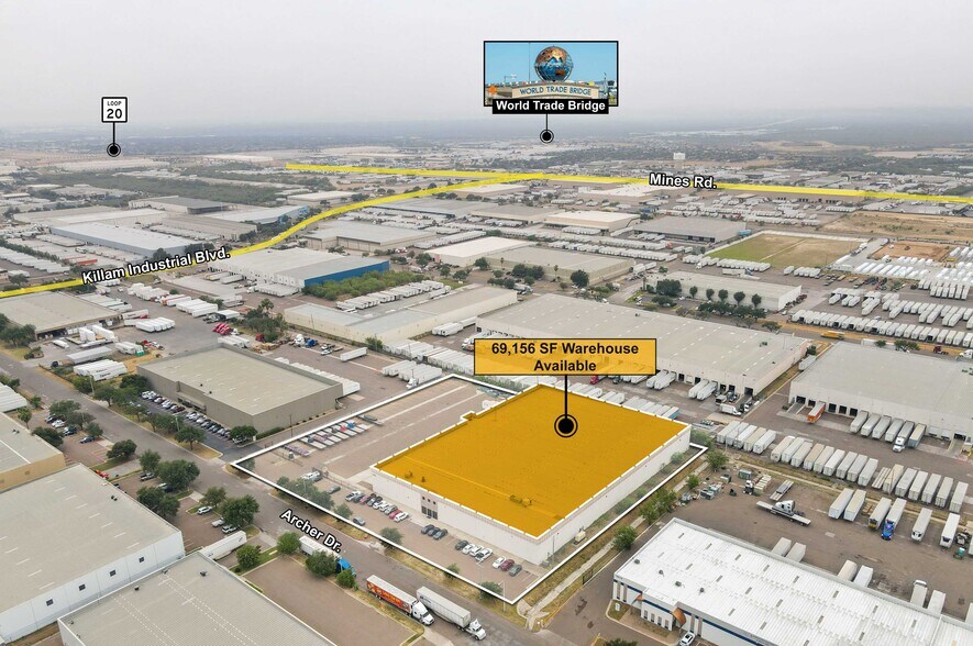 More Photos Of 14610 Archer Dr, Laredo Warehouse For Lease