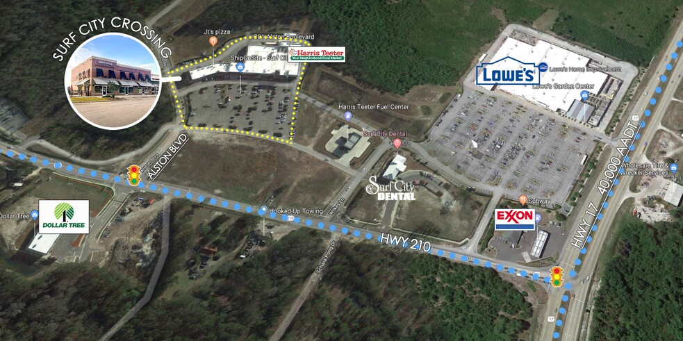 More Photos Of 201-203 Alston Blvd, Hampstead General Retail For Lease