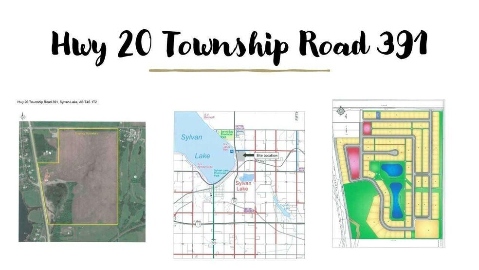 More Photos Of Highway 20 Township Road 392 @ Hwy 20, Sylvan Lake Land For Sale