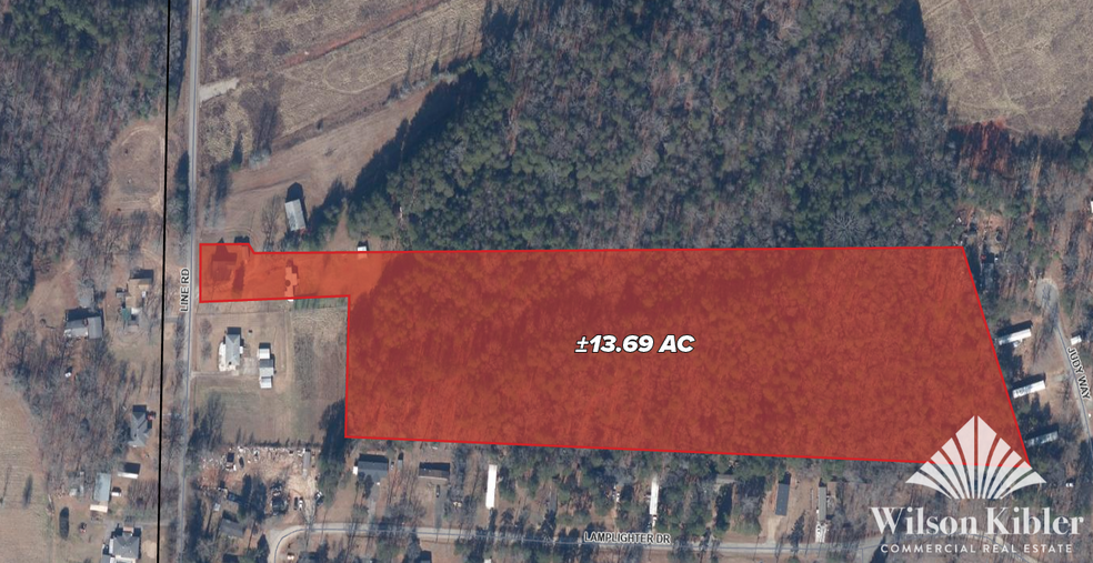 Primary Photo Of 3940 Line Rd, Greer Land For Sale