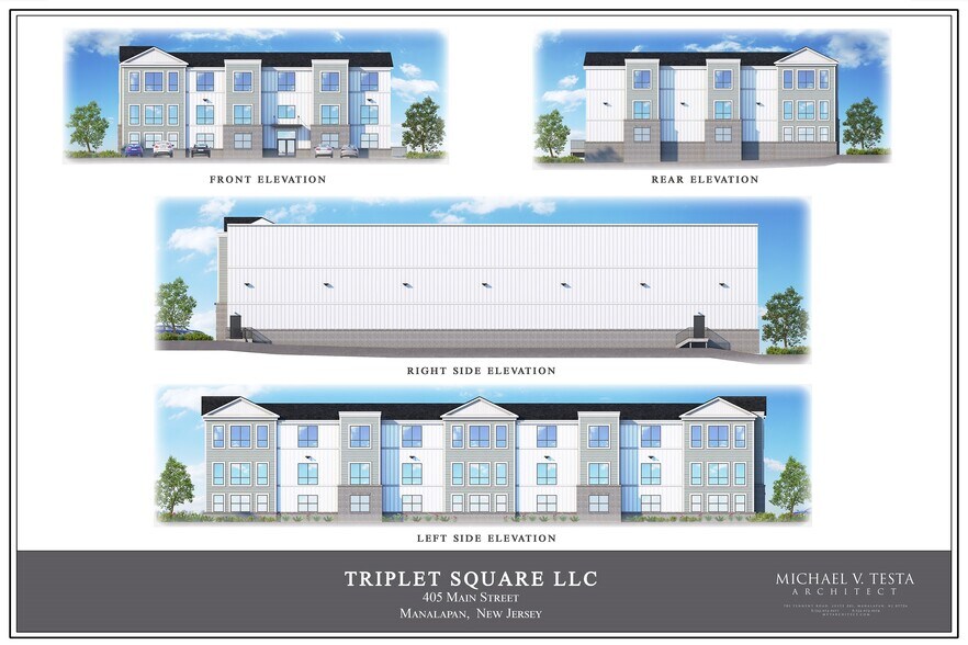 Primary Photo Of 405 Main St, Manalapan Township Land For Sale