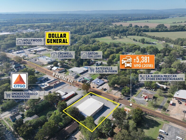 More Photos Of 858 N Central Ave, Batesville Freestanding For Lease